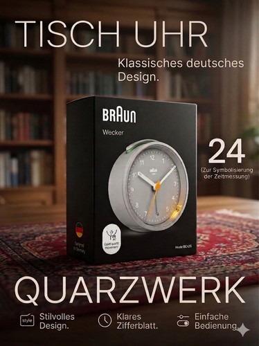 Braun bc12g wecker - braun, –