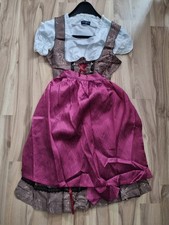 2 Dirndl Gr.34 Neuwertig  ,1 x Komplett mit Bluse Schürze, 1 x Kleid. 