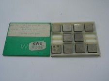 10x Wendeplatten WIDIA SPAN 1504 EDR Carbide Inserts