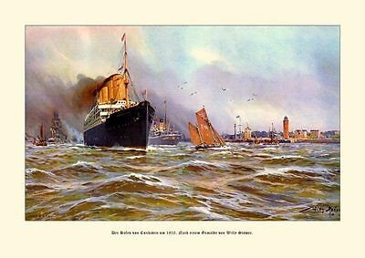 Deutsches reich cuxhaven hafen - deutsches,