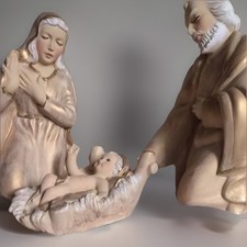 Weihnachts Krippe groß Jesus Maria Joseph Christmas XMAS Advent Weihnachten