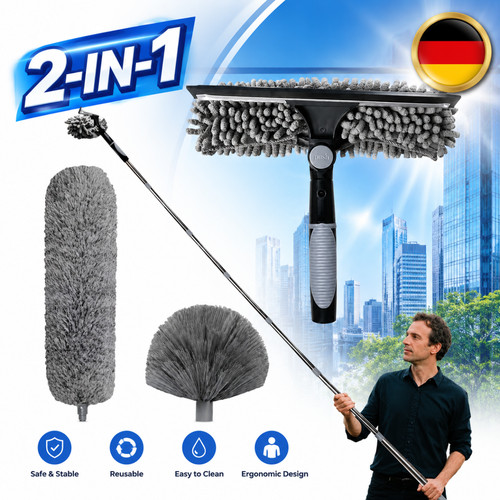 2in1 profi fensterwischer - 2in1,