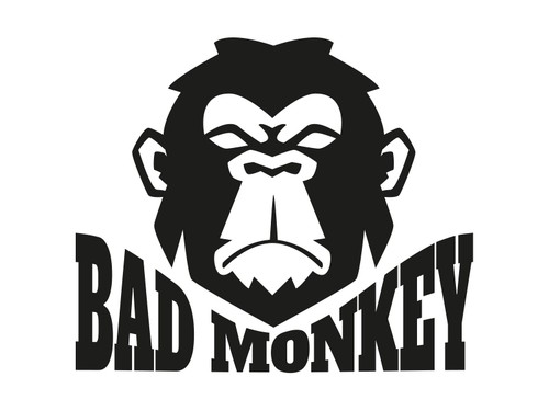 Plott aufkleber bad monkey - aufkleber,