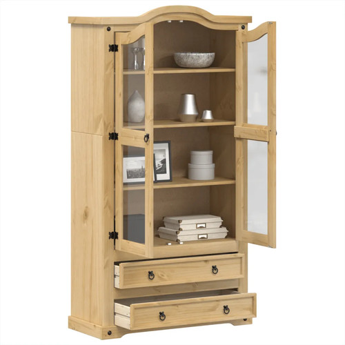 Vitrine corona massivholz - corona,