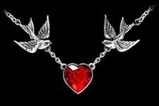 Swallow Heart Halskette -