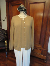 ALLUDE 100% Kaschmir Cashmere Twinset  cognac braun 38 40 M L NP € 389,-Perfekt