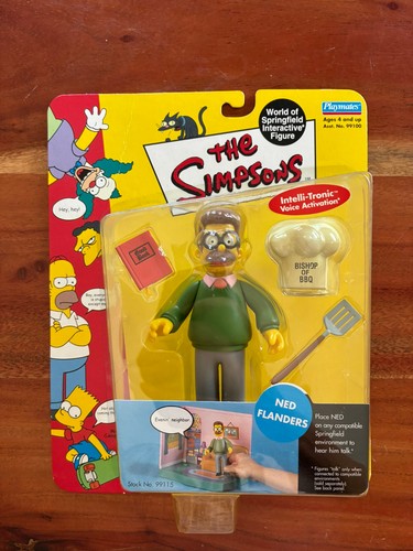 Playmates the simpsons ned - the,