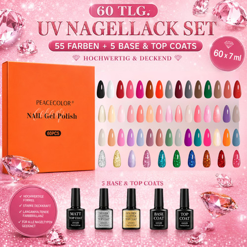 Nagellack set stück - nagellack,