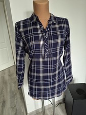 Karierte Damen Bluse Tunika