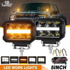 2x 4.5" LED Fernscheinwerfer