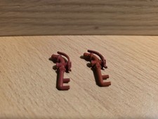 Accucraft IIm 1:20,3 2x Absperrhahn Bremse amerik. Güterwagen (brake hose) braun