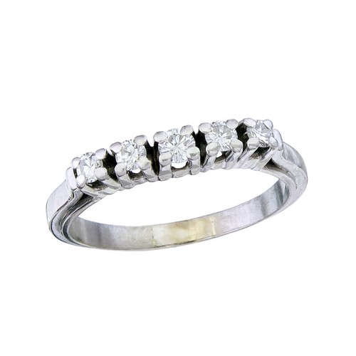 Ring brillanten palladium - brillanten,