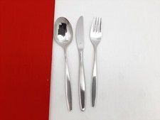 WMF Lüneburg Cromargan 1 Pers. Tafelbesteck 3tlg Messer Gabel Löffel TOP 