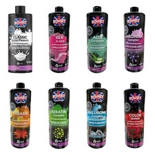 Ronney Keratin Shampoo Hyaluron Anti Haarausfall Repair Pflege trockenes Haar 1L