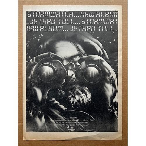 Jethro tull stormwatch - tull, poster