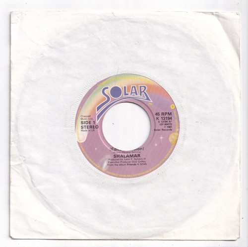 Shalamar there it is - shalamar,,