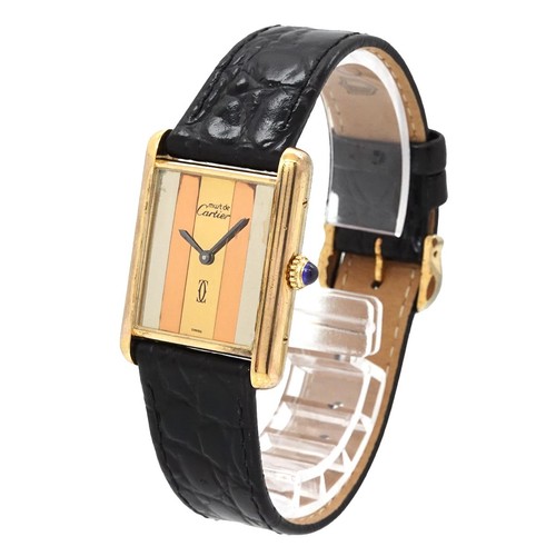 Cartier must tank vermeil - cartier,
