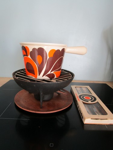 Creuset fondue service - le,