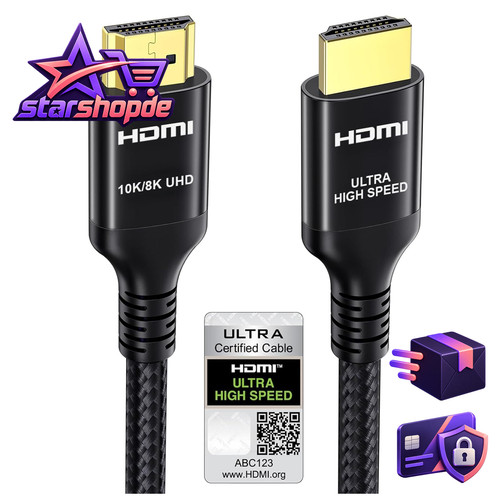 Hdmi kabel 5m ultra high - 2.1, 2,5m