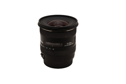 Weitwinkelzoom von sigma 20 - sigma, 10-20