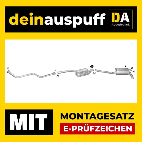 Auspuffanlage für mercedes - auspuffanlage,