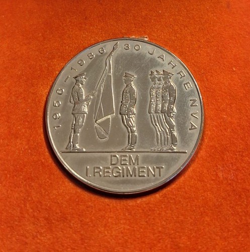 Ddr medaille jahre nva dem - medaille,