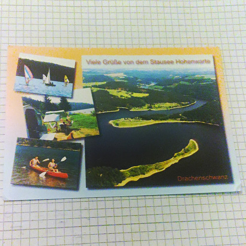Stausee hohenwarte - ak,