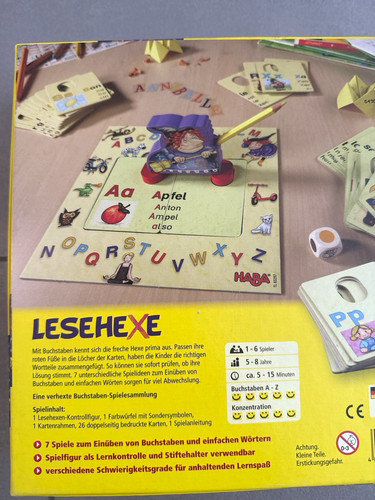 Haba lesehexe lernspiel lesen - lesehexe,