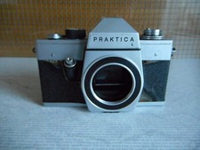 Praktika L Gehäuse ohne Objektiv alte Spiegelreflex Kamera