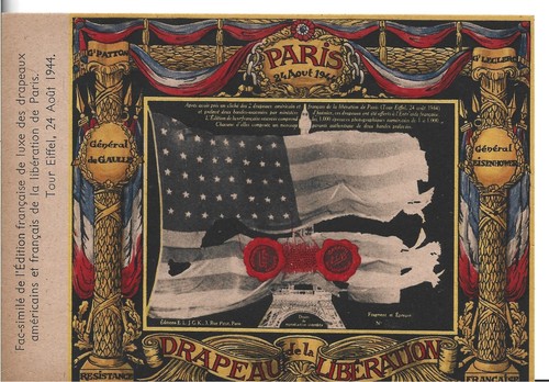 Flagge der befreiung paris - der, befreiung.