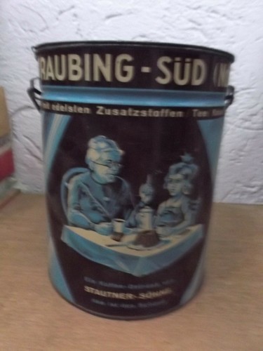 Alte blechdose stautner kaffee - alte,