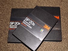 3M U-Matic SP Tapes SP 20s X3