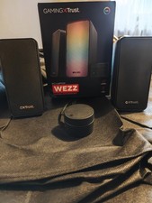 Trust Gaming GXT 611 Wezz 2.0 PC Lautsprecher Mit RGB Led-Beleuchtung, 12 W (6 W