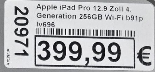 Apple ipad pro zoll - pro,