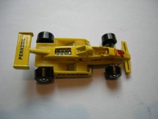 Vintage Hot Wheels Formula Fever F1 Car Diecast 1982 pennzoil yellow  unbespielt
