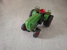 Traktor Allgaier AP 16, Zwillingsbereifung, grün, 1:25 Blechmodell, Kovap