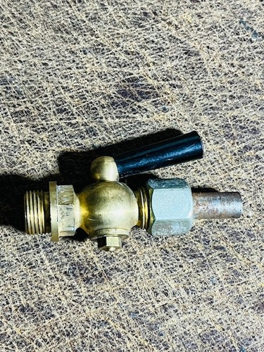 Oldtimer messing benzinhahn - messing,