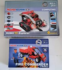 Fischertechnik COMPUTING ROBO TX EXPLORER  & BASIC FRIE COMMANDER