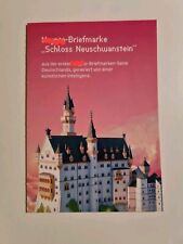 Briefmarke Schloss Neuschwanstein 2024 PINK 2% Neu / Limitierte Briefmarke rare