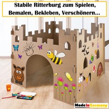 Kinder Spielhaus Burg Pappe