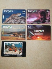 #151 TK Telephonkarte/Phone  Set of 5 new neu  New Zealand Neuseeland