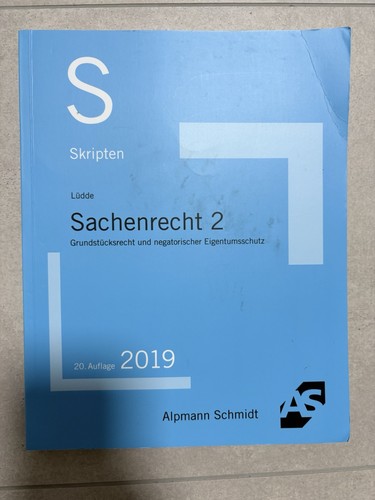 Alpmann schmidt skript - alpmann,