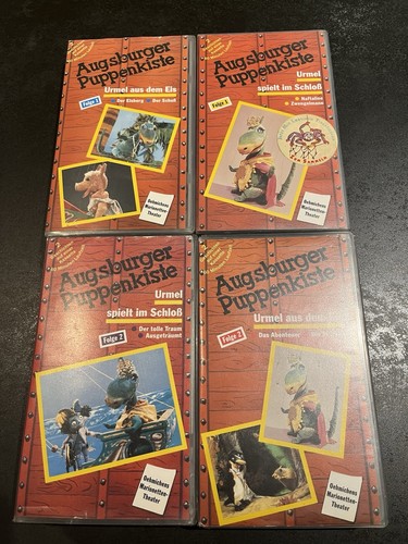 Augsburger puppenkiste vhs set - augsburger,