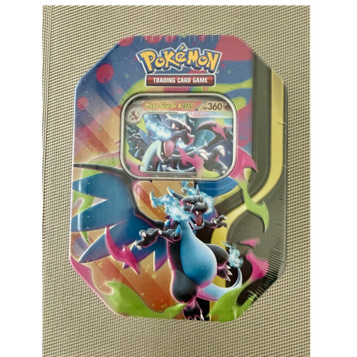 Pokémon tin box mega - tin, x