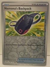 Pokémon Nemona's Backpack 83 Reverse Holo Paldean Fates PAF engl