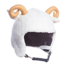 Skihelm Cover Schaf Teufel