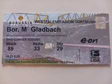 Ticket  Fußball Bundesliga