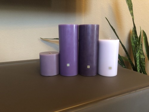 Partylite pillarkerzen set - partylite,