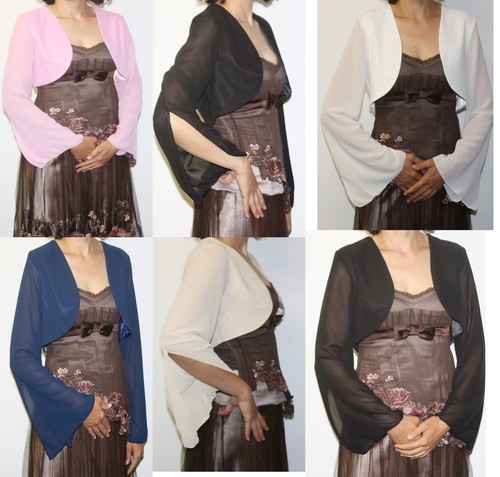 Abend bolero brautstola aus - abend,