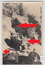 27, Foto VW Schwimmwagen in den Bergen mit MG auf Halterung RRR !